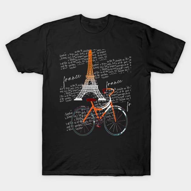 ciclismo francia vintage T-Shirt by vintagejoa